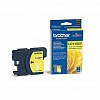 Картридж BROTHER LC1100HYY для DCP-185C/385C,MFC490C/6890CN, 750стр, Yellow