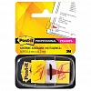 Закладки 3M Post-it Professional 680-31, 25.4х43.2мм, клейкие, пластик, 50л, "Поставьте свою подпись"