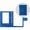 Блокнот с ручкой Lamark, 105х150мм, 50л, гребень, Синий