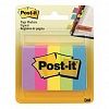 Закладки 3M Post-it Professional 670-5AU, 12.5х 44мм, клейкие, бумажные, 5 цветов по 100л