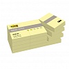 Самоклеящийся блок 3M Post-it Basic 653R-BY, 38х51мм, 100л, желтый, 12шт/уп