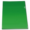 Папка-уголок Lamark, А4, пластик, 0.18мм, зеленая