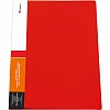 Папка с прижимом Lamark, А4, пластик 0.6мм, корешок 17мм, карман, красная