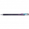 Ручка гелевая PENTEL K110-DVX Hybrid Dual Metallic, 0.5/1.0мм, гибридные чернила "хамелеон", фиолетовый + синий металлик