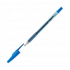 Ручка шариковая PILOT BP-SF-L, 0.7мм, прозрачный синий корпус, синяя
