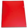 Папка-уголок Lamark, А4, пластик, 0.18мм, красная