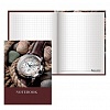 Блокнот А6 80л, BRAUBERG Time, книжный переплет, твердая ламинированная обложка