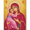 Набор для вышивания "PANNA"  CM-1323   "Икона Божией Матери Владимирская" 23.5  х 31  см
