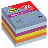 Самоклеящийся блок 3M Post-it Super Sticky 654-6SSBP, 76х  76, 90л, "Воздух Плюс", 6шт/уп