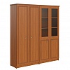 Комплект RAUT: шкаф для одежы + шкаф закрытый со стеклом, 1808х466х2023мм, Орех Гарада