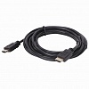 Кабель HDMI AM-AM, 3 м, SONNEN, ver1.4, FullHD, 4К, для ноутбука, компьютера, ТВ-приставки, монитора, телевизора, проектора, черный, 513121