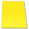 Папка-уголок Lamark, А4, пластик, 0.18мм, желтая