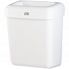 Ведро-контейнер для мусора TORK B2 System, 20л, пластик, белый (226100)