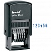 Нумератор TRODAT 4836, 6-разрядный, шрифт 3.8мм, автоматическое окрашивание