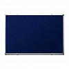 Доска с текстильным покрытием 2х3 officeBoard   60х90см, алюминиевая рамка, синяя (TTA96BL)