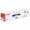 Картридж CANON C-729 для LBP7010C/LBP7018C, 1000стр, Cyan