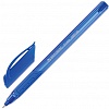 Ручка шариковая BRAUBERG Extra Glide GT Tone, резиновый упор, 0.35/0.7мм, корпус тонированный, синяя