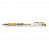 Ручка гелевая EDDING 2185, резиновый упор, 0.7мм, золотой металлик