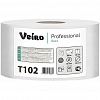 Бумага туалетная VEIRO Professional Basic Q2, 1-слойная, 200м, 12рул/уп, белый натуральный