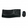 Комплект MICROSOFT Retail мышь + клавиатура L3V-00017, USB, беспроводной, черный
