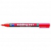 Маркер для доски EDDING 361, круглый наконечник, 1мм, красный