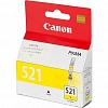 Чернильница CANON CLI-521Y для IP3600/MP540/MP620/IP4600/MP630/MP980, Yellow