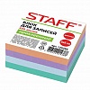 Блок бумажный цветной STAFF 8х8см, 350л, проклеенный