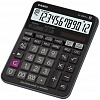 Калькулятор настольный 12 разр. CASIO DJ-120D PLUS, комбинированное питание, 144x34.6x192мм, черный