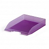 Горизонтальный лоток для бумаг DURABLE BASIC 1701673-992, прозрачно-фиолетовый