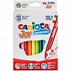 Фломастеры CARIOCA JOY, 12цв, картонная коробка