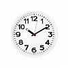Часы настенные TROYKA 78771783, 30.5х30.5х5см, круглые, плавный ход, пластик, белые