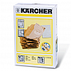 Комплект фильтров для пылесоса KARСHER бумажный, 5шт/уп, микрофильтр 1шт/уп