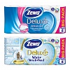 Бумага туалетная ZEWA DELUXE, 3-слойная, 8рул/уп, белая (5366)