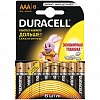 Батарейка DURACELL AAA/LR03/MN2400, 1.5V, Basic/Plus, алкалиновая,  8шт/уп