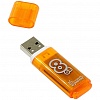 Флэш-память 8Gb Smart Buy Glossy, USB2.0, оранжевая