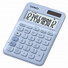 Калькулятор настольный 12 разр. CASIO MS-20UC-LB, двойное питание, 105.5x22.8x149.5мм, светло-голубой