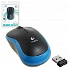 Мышь беспроводная оптическая LOGITECH M185, USB, dark blue (910-002239/910-002236/910-002632)