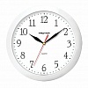 Часы настенные TROYKA 11110113 круглые, 29х29х3.5см, пластик, белые