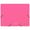 Папка на резинке Lamark, А5, пластик, 0.40мм, цвет розовый