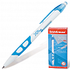 Ручка шариковая автоматическая ERICH KRAUSE XR-30, 0.7мм, корпус бело-голубой, синий