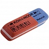Ластик KOH-I-NOOR BlueStar, 6521/40, каучук, синий/красный, 57х19х8мм