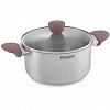 Кастрюля Rondell Bueno RDS-1588 4.8л. d=24см (с крышкой) стальной