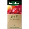 Пакетированный чай фруктовый GREENFIELD Summer Bouquet 25х1.5г, алюминиевый конверт