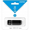 Флэш-память 8Gb Smart Buy Quartz, USB2.0, черная
