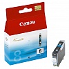 Чернильница CANON CLI-8C для PIXMA MP800/MP500/iP6600D/iP5200/iP5200R/iP4200/IX4000/IX5000, Cyan