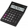 Калькулятор настольный 14 разр. CASIO GR-14T-W-EP, двойное питание, двойная память, функция коррекции и расчета налога, 155x33.2x210мм, черный