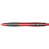 Ручка шариковая автоматическая Lamark Eye, резиновый упор, 0.5/0.7мм, корпус красный, синяя