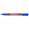 Маркер для доски EDDING 361, круглый наконечник, 1мм, синий