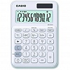 Калькулятор настольный 12 разр. CASIO MS-20UC-WE, двойное питание, 105.5x22.8x149.5мм, белый