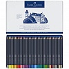 Набор цветных карандашей Faber-Castell Goldfaber, 36цв, корпус круглый, в металлической коробке